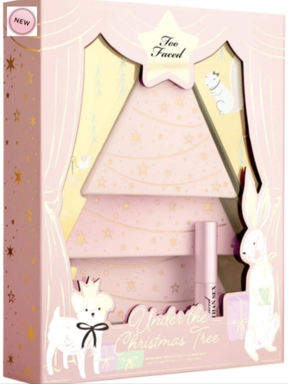Too Faced Under the Christmas Tree Breakaway Makeup Palette Set Holiday Makeup